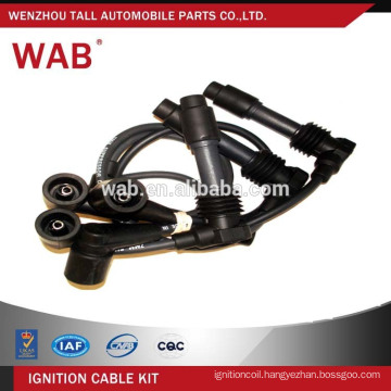 WAB high voltage auto silicon ignition cord set auto parts spark plug wire assembly manufacturer